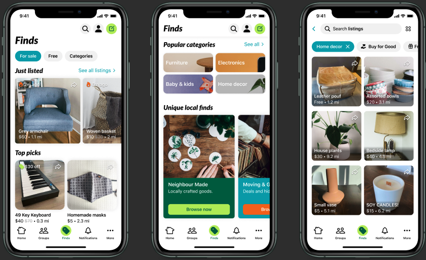 Nextdoor Expands Its Buy Sell And Give Feature With The Launch Of   Screenshot 2021 06 03 At 11.35.10 